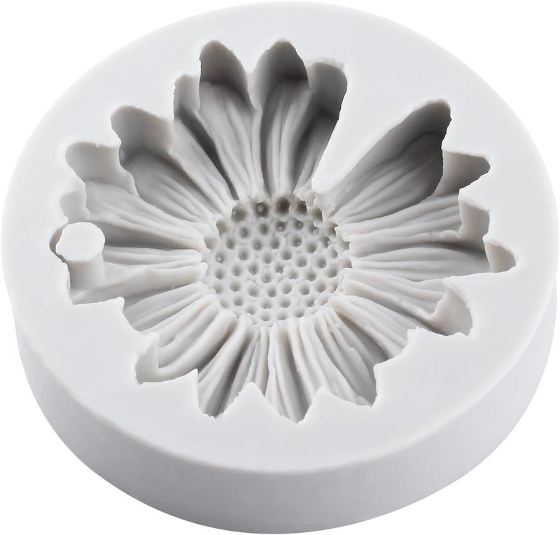 TAOXIBEI Daisy Flower Polymer Clay Mold Daisy Silicone Molds Chrysanthemum Flower Mold for DIY Crafts Jewelry Making Epoxy Resin Casting Air Dry Clay Plaste - Image 5